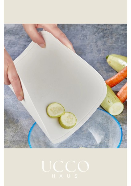 Esnek Kaymaz Kesim Matı 23X34 cm | Bıçak Dostu Pratik Doğrama ve Taşıma Altlığı Sunumluk fiyatları