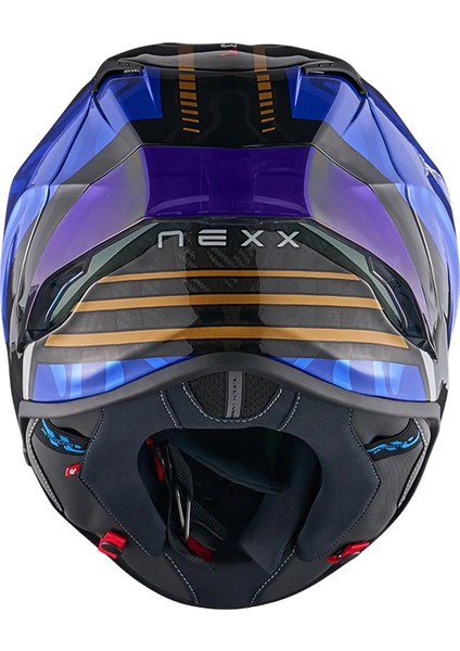 X.R3R Swırl Karbon Mavi Kask fırsatları