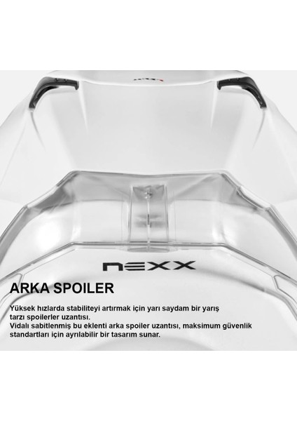 X.R3R Swırl Karbon Mavi Kask