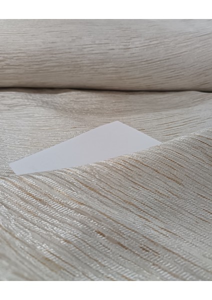 Jakar Fon Perde - Bej - Pileli Dikim - 1x2,5 Pile - Jkr 633