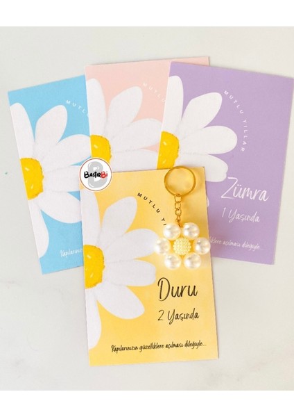 Doğum, Doğum Günü, Mevlid Hediyesi Anahtarlık 5 Adet