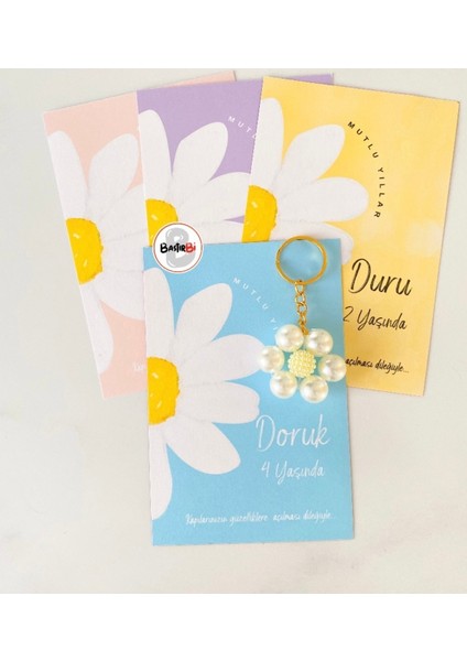 Doğum, Doğum Günü, Mevlid Hediyesi Anahtarlık 5 Adet modelleri