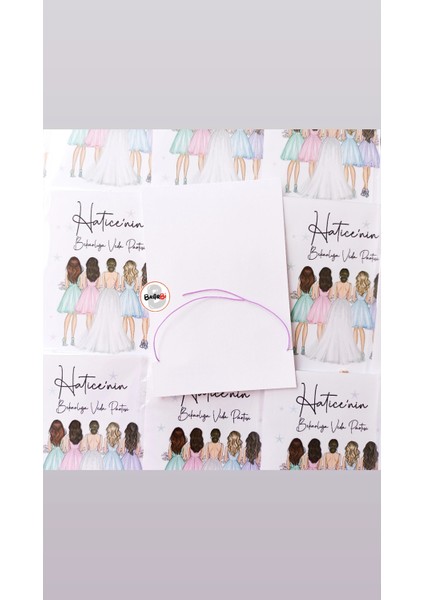 Bekarlığa Veda Partisi Için Hediyelik Bride To Be 30 Adet modelleri