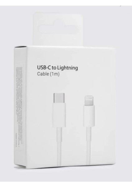 Iphone Usb-C To Lightning Hızlı Şarj Aleti Kablosu 1 Metre Şarj ve Data Kablosu