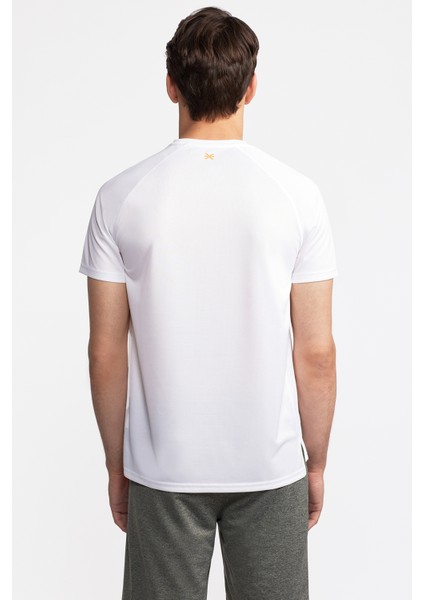 Erkek Beyaz Activewear T-Shirt modelleri
