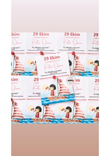 29 Ekim Cumhuriyet Bayramı Hediye 30 Adet