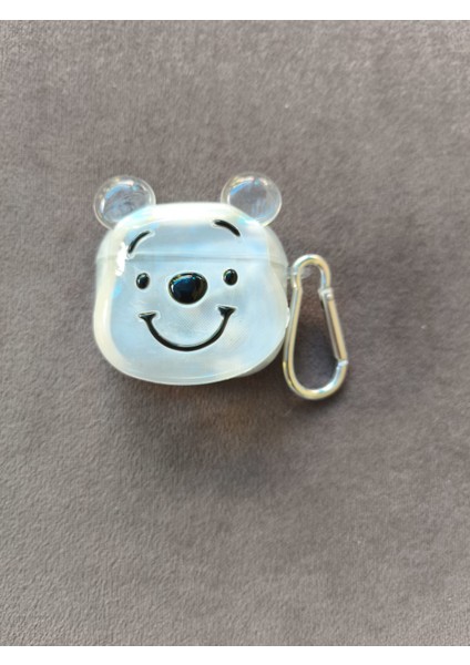 Airpods Kabartmalı Winnie The Poo Desenli Kılıf 3. Nesil modelleri