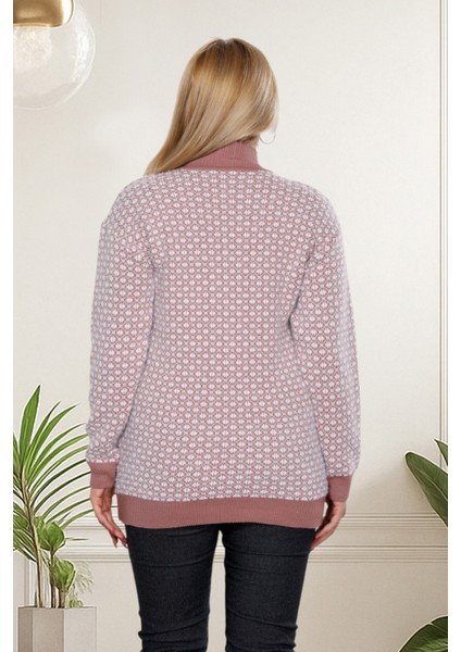 Kolye Aksesuar Detaylı Şık Sakal(Yumoş) Bluz- Balıkçı Yaka Yeni Sezon Modern Tasarım indirimleri