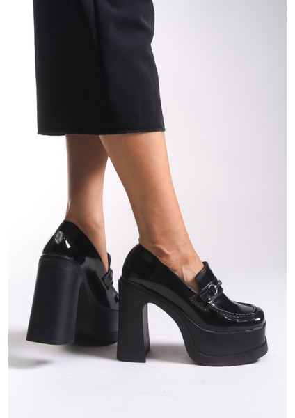Kadın Yüksek Topuklu Loafer 00122003 fırsatları