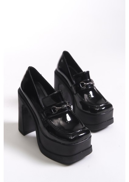 Kadın Yüksek Topuklu Loafer 00122003 indirimleri