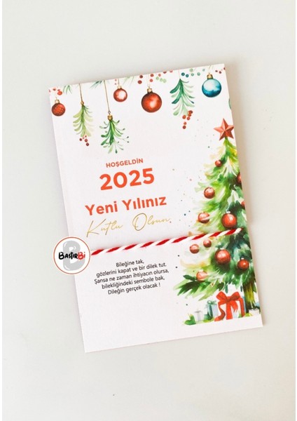 Yılbaşı Hediyesi Marteniçka Şans Bilekliği 10 Adet