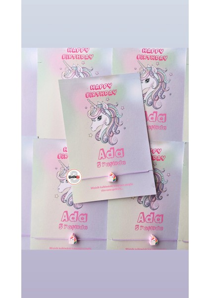 Unicorn Temalı Doğum Günü Hediyesi 30 Adet fiyatları