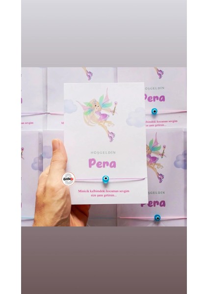 Peri Temalı Doğum Günü Hediyesi 30 Adet