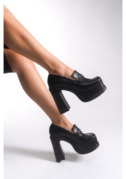 Kadın Yüksek Topuklu Loafer 00122003