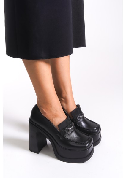 Kadın Yüksek Topuklu Loafer 00122003 fiyatları