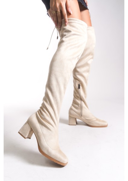 Kadın Dizüstü Streç Çizme 001272