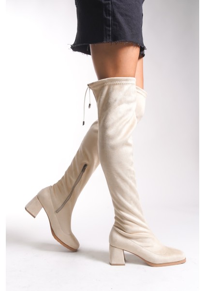 Kadın Dizüstü Streç Çizme 001272 modelleri