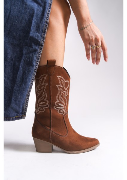 Qiraveth Kadın Western Kısa Çizme 001250061 modelleri