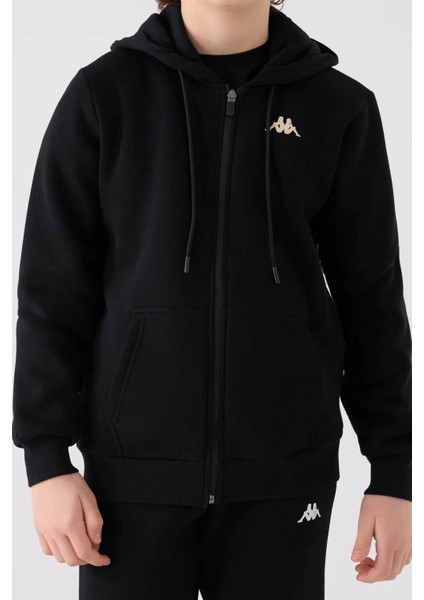 Kapüşonlu Siyah Erkek Çocuk Sweatshirt 361W1LW modelleri