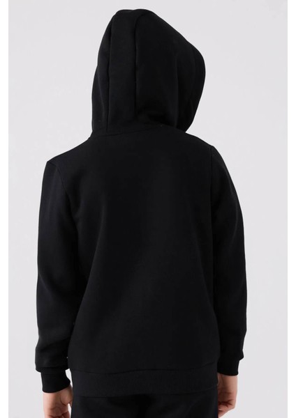 Kapüşonlu Siyah Erkek Çocuk Sweatshirt 361W1LW fırsatları
