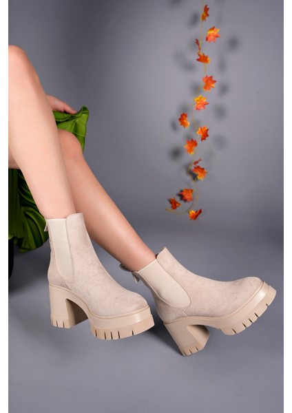 Nyendorei Kadın Topuklu Bot 0012502 fiyatları