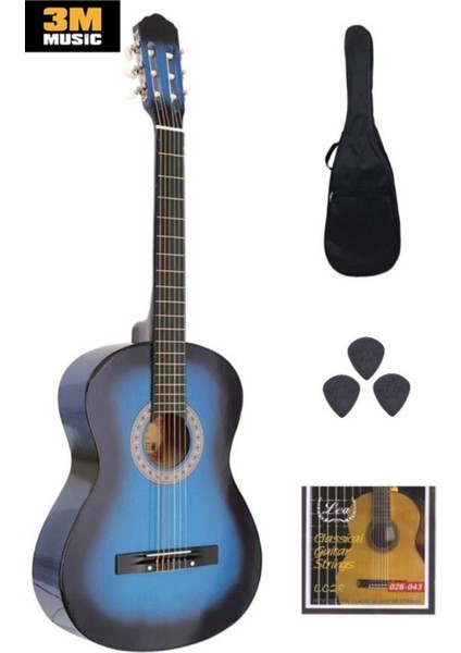 Klasik Gitar Seti 4/4 Tam Boy