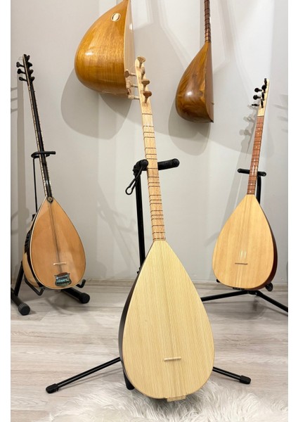 Kısa Sap Bağlama Seti ( Kılıf Yedek Tel Tezene Hediye