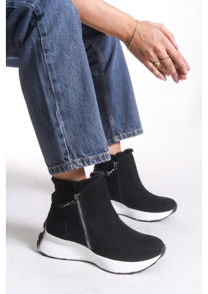 Nyloveth Kadın Içi Kürklü Bot 0012162