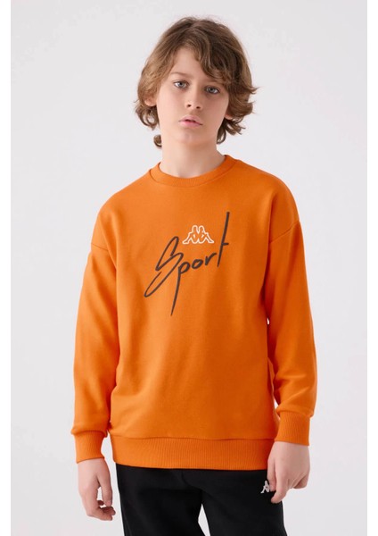 Fox Turuncu Erkek Çocuk Sweatshirt 351V2PW