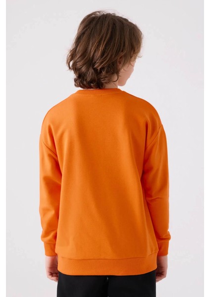 Fox Turuncu Erkek Çocuk Sweatshirt 351V2PW fırsatları