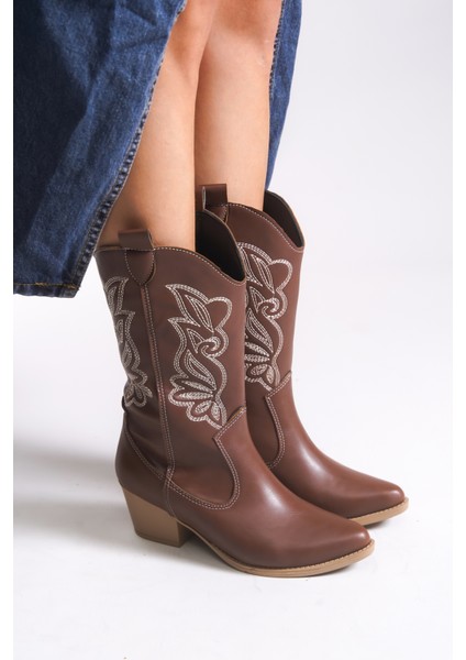 Qiraveth Kadın Western Kısa Çizme 001250061 modelleri