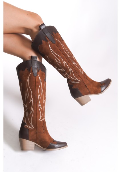 Thasyril Kadın Western Çizme 001250201 fırsatları