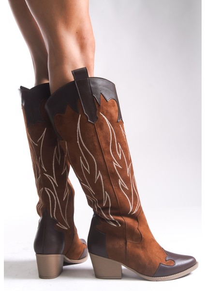 Thasyril Kadın Western Çizme 001250201 indirimleri