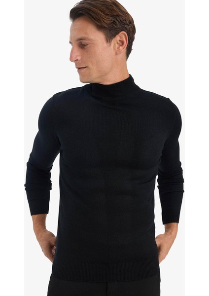 Siyah Erkek Kazak R1127AZ/BK27