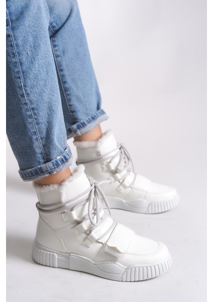 Pyriseth Kadın Içi Kürklü Sneaker Bot 0012711