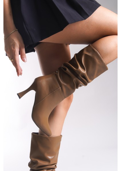 Marqilien Kadın Körükü Kısa Çizme 00128500 fiyatları