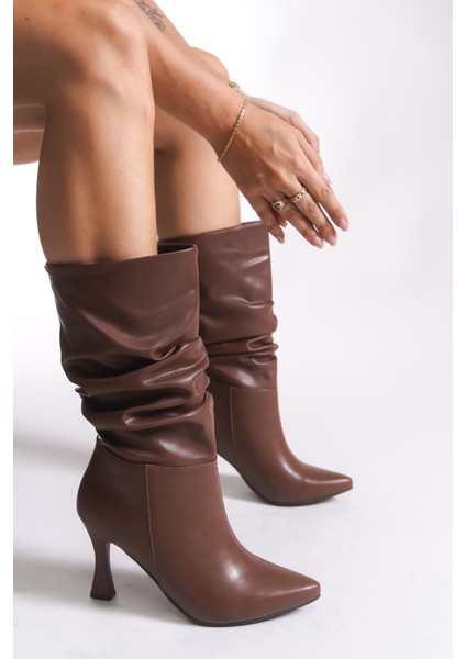 Marqilien Kadın Körükü Kısa Çizme 00128500