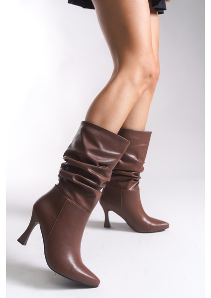 Marqilien Kadın Körükü Kısa Çizme 00128500 fiyatları