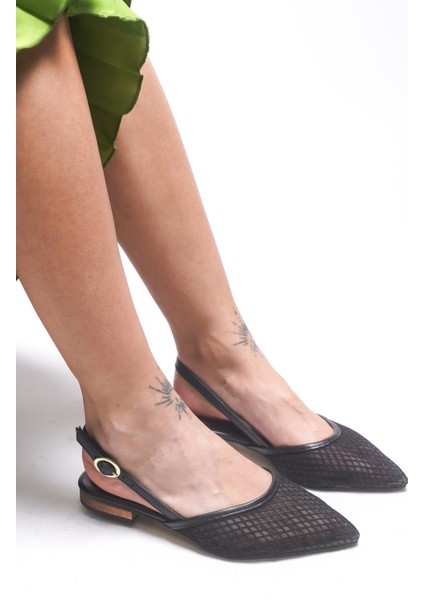 Issanesra Kadın Sivri Burunlu Topuklu Ayakkabı 0012112