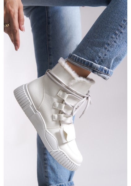 Pyriseth Kadın Içi Kürklü Sneaker Bot 0012711 fırsatları