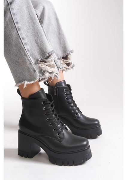 Nvanor Kadın Topuklu Bot 0012504