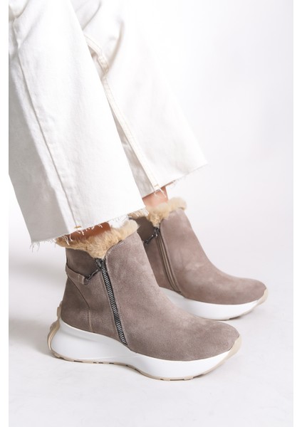 Nyloveth Kadın Içi Kürklü Bot 0012162
