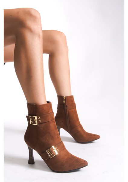 Olytheris Kadın Topuklu Sivri Burun Bot 00128505