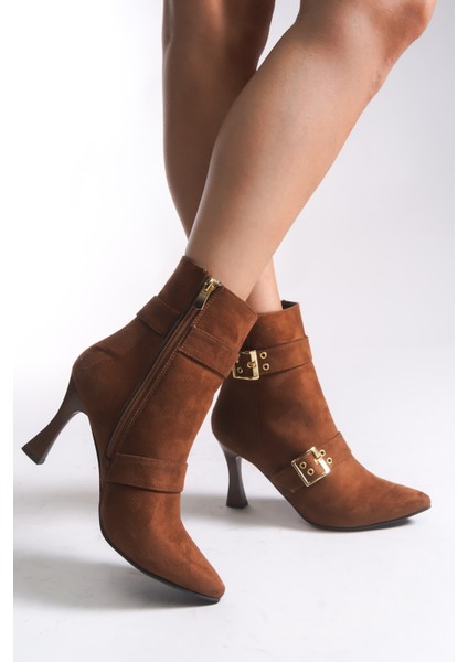 Olytheris Kadın Topuklu Sivri Burun Bot 00128505 fiyatları