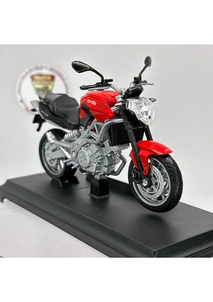 Aprilia Shiver 750 1:18 Diecast Maket Motor – Metal Model Motosiklet
