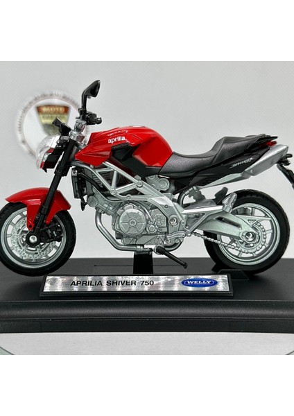 Aprilia Shiver 750 1:18 Diecast Maket Motor – Metal Model Motosiklet indirimleri