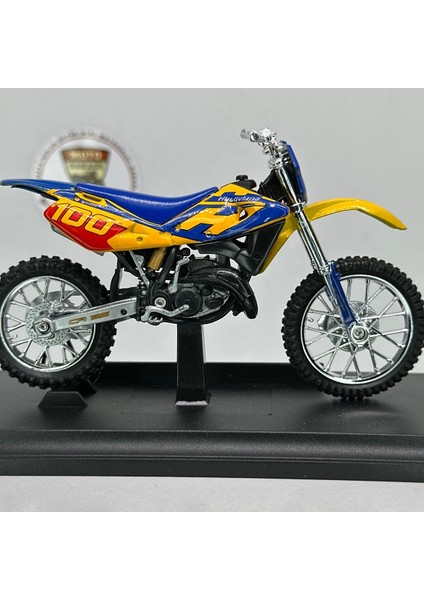 Husqvarna CR125 1:18 Diecast Maket Motor – Metal Model Motosiklet fiyatları