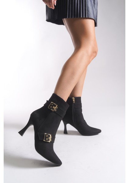 Olytheris Kadın Topuklu Sivri Burun Bot 00128505