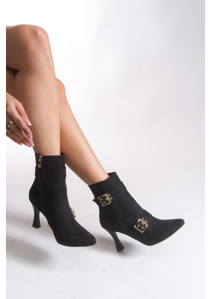 Olytheris Kadın Topuklu Sivri Burun Bot 00128505 indirimleri