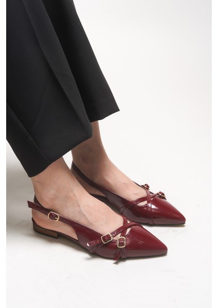 Elyenlana Kadın Sivri Burunlu Topuklu Ayakkabı 0012110